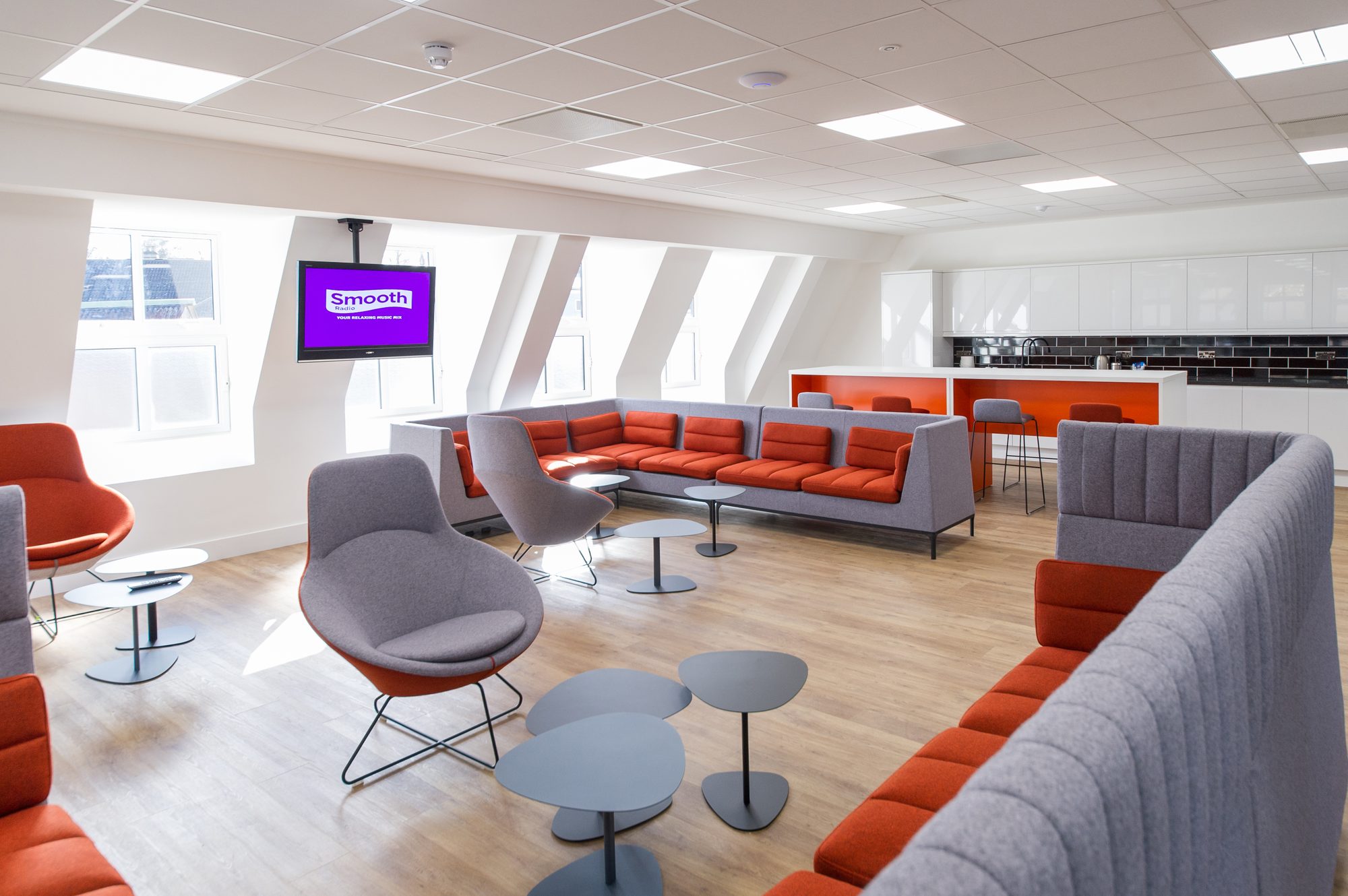 Fox International HQ. Three-floor Cat A to Cat B fit-out